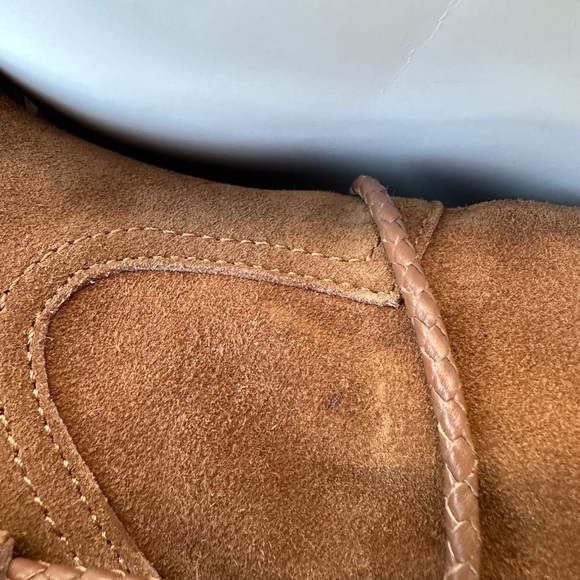 Dolce Vita Melah Chestnut Suede Boots - Picture 5 of 7